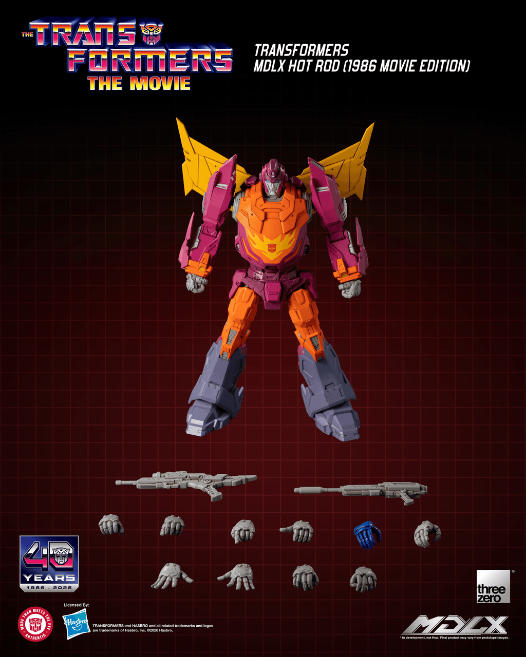 Transformers MDLX Hot Rod (1986 Movie Edition)
