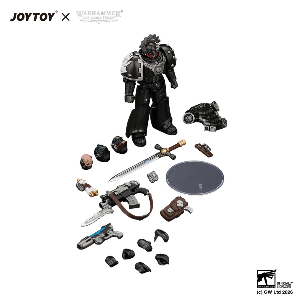 Iron Hands MkVI Tactical Sergeant with Bolter, Plasma Pistol & Power Sword
