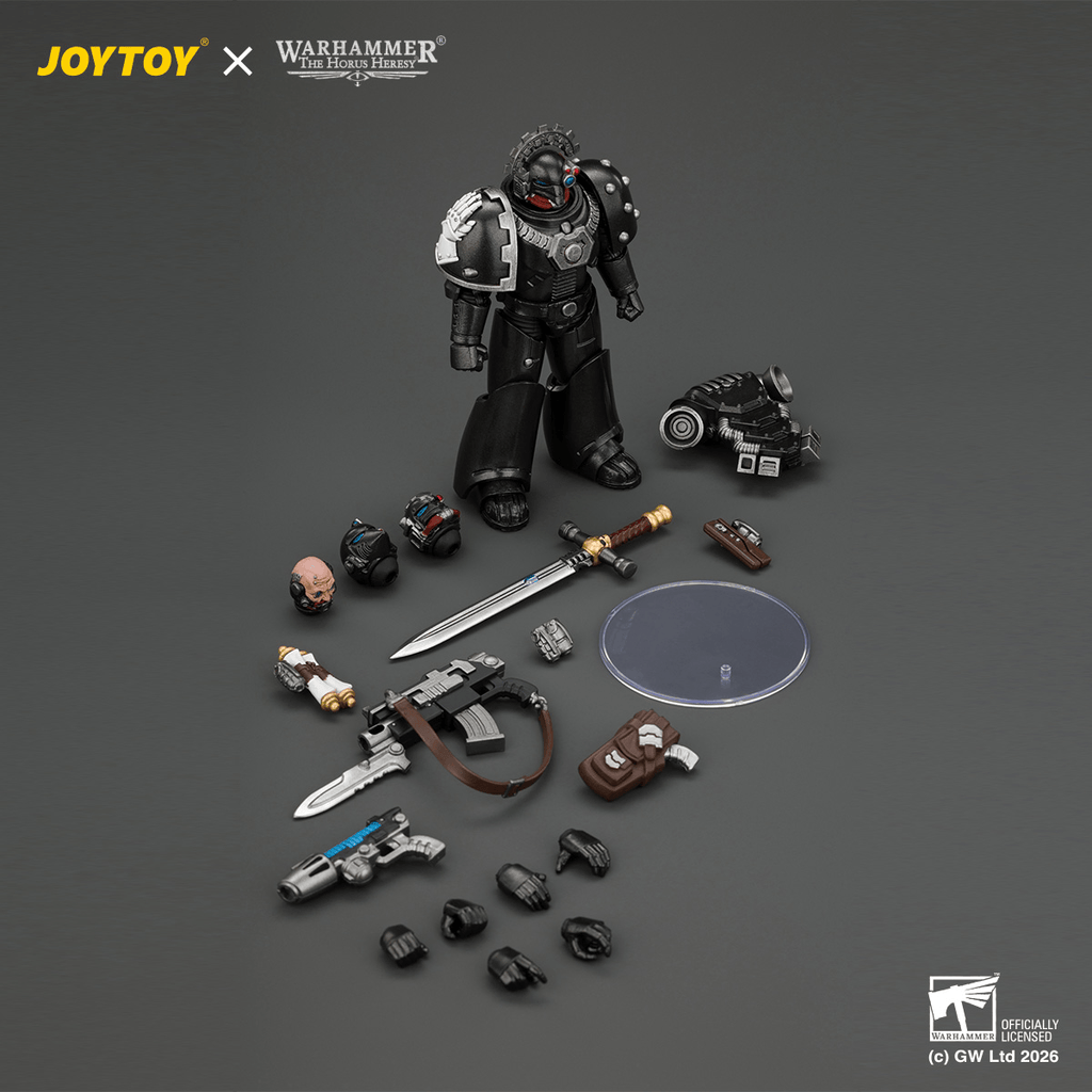 Iron Hands MkVI Tactical Sergeant with Bolter, Plasma Pistol & Power Sword