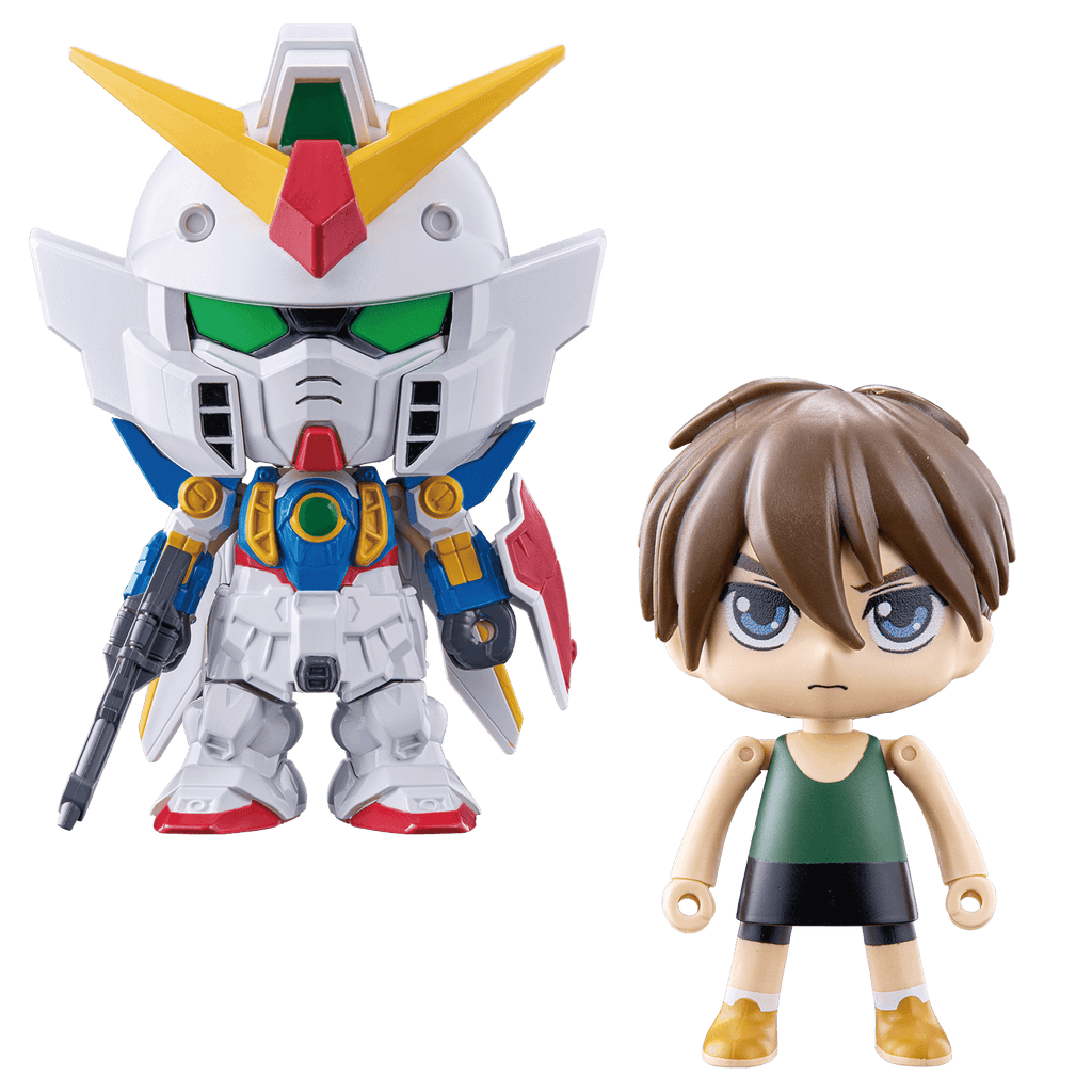 GUNDAM CROSS WING GUNDAM & HEERO YUY
