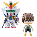GUNDAM CROSS WING GUNDAM & HEERO YUY
