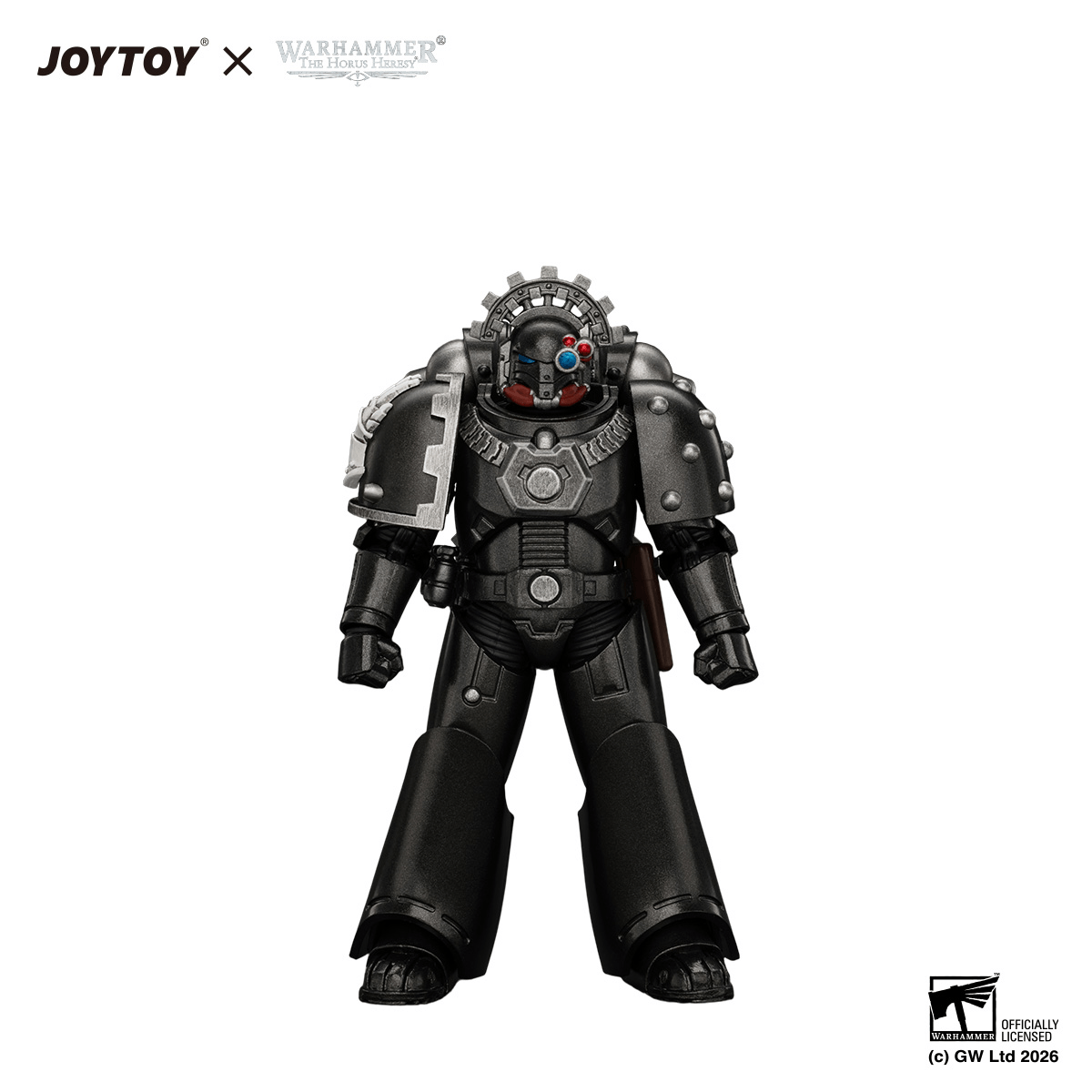 Iron Hands MkVI Tactical Sergeant with Bolter, Plasma Pistol & Power Sword