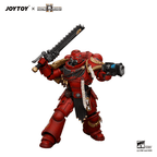JOYTOY Warhammer 40K Game Edition Blood Angels Veteran with Bolt Rifle, Chainsword, Bolt Pistol & Plasma Pistol