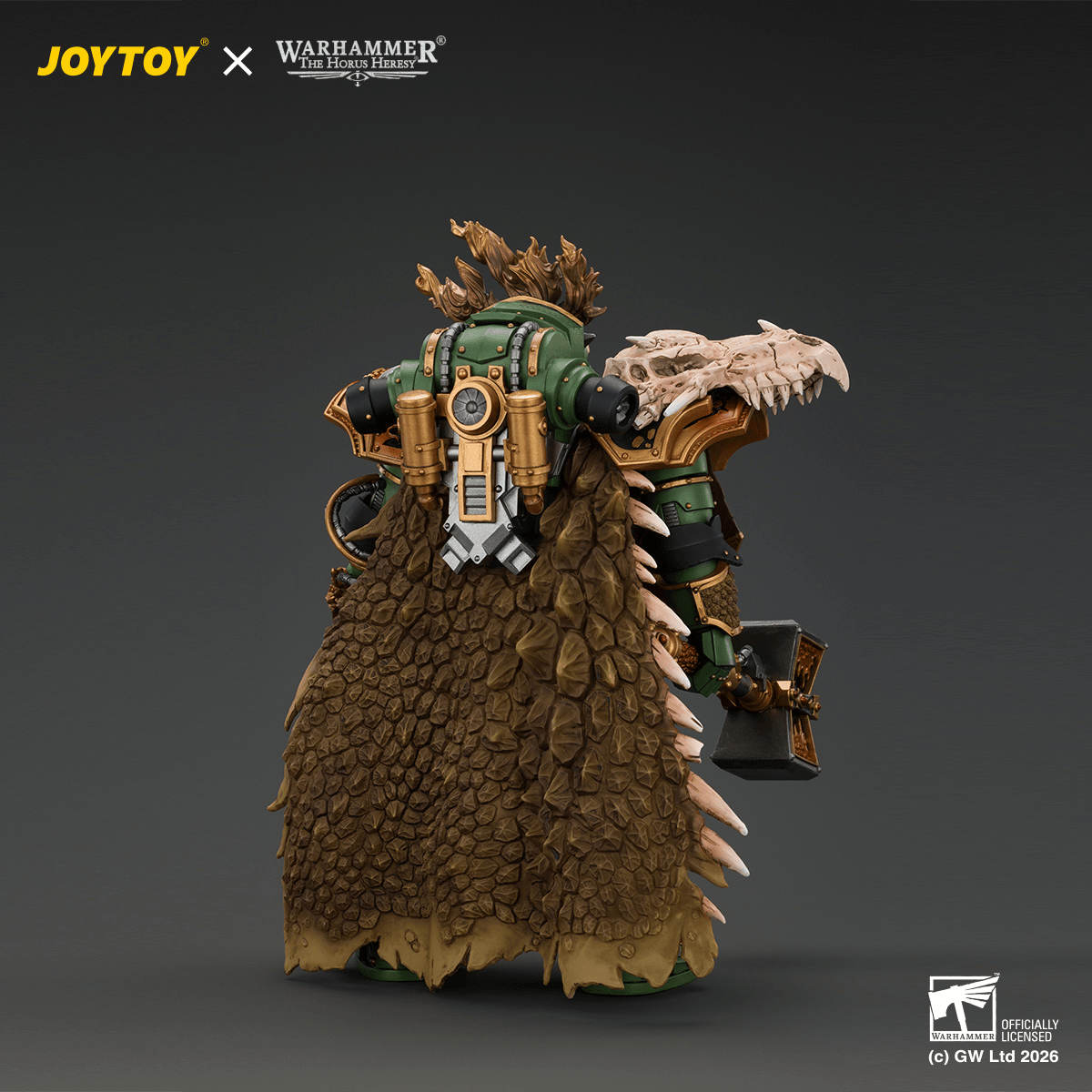JOYTOY Warhammer The Horus Heresy – Salamanders Vulkan, Primarch of the XVIIIth Legion 1/18