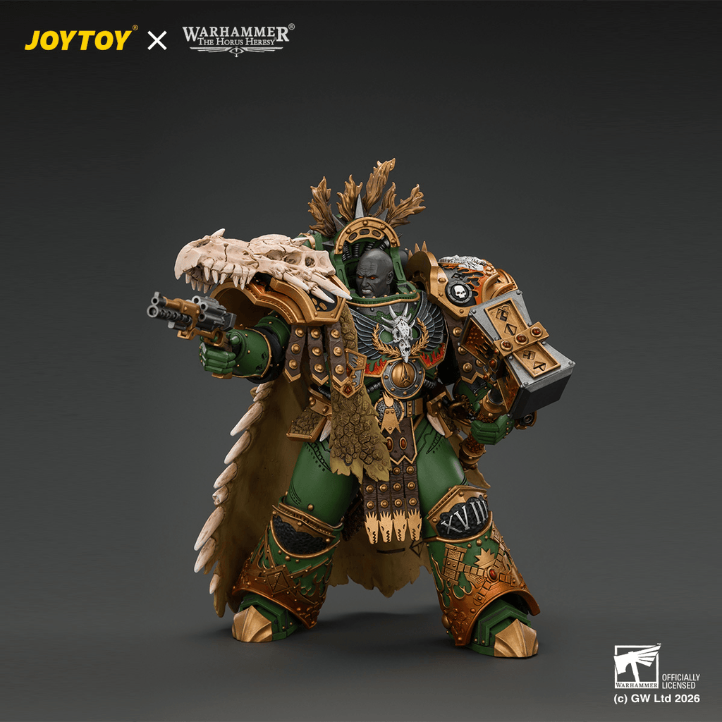 JOYTOY Warhammer The Horus Heresy – Salamanders Vulkan, Primarch of the XVIIIth Legion 1/18