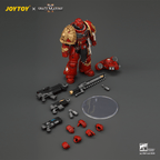 JOYTOY Warhammer 40K Game Edition Blood Angels Veteran with Bolt Rifle, Chainsword, Bolt Pistol & Plasma Pistol