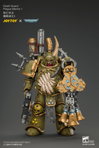 Death Guard Plague Marine 1 with Boltgun and Icon of Despair