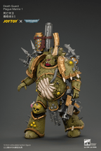 Death Guard Plague Marine 1 with Boltgun and Icon of Despair