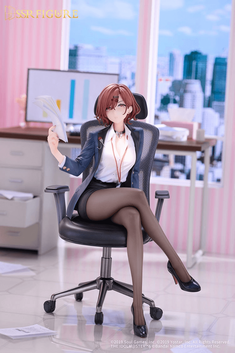 SSR FIGURE THE IDOLM@STER SHINY COLORS × Mahjong Soul Madoka Higuchi Effortless Work Ver. 1/7 Scale Figure