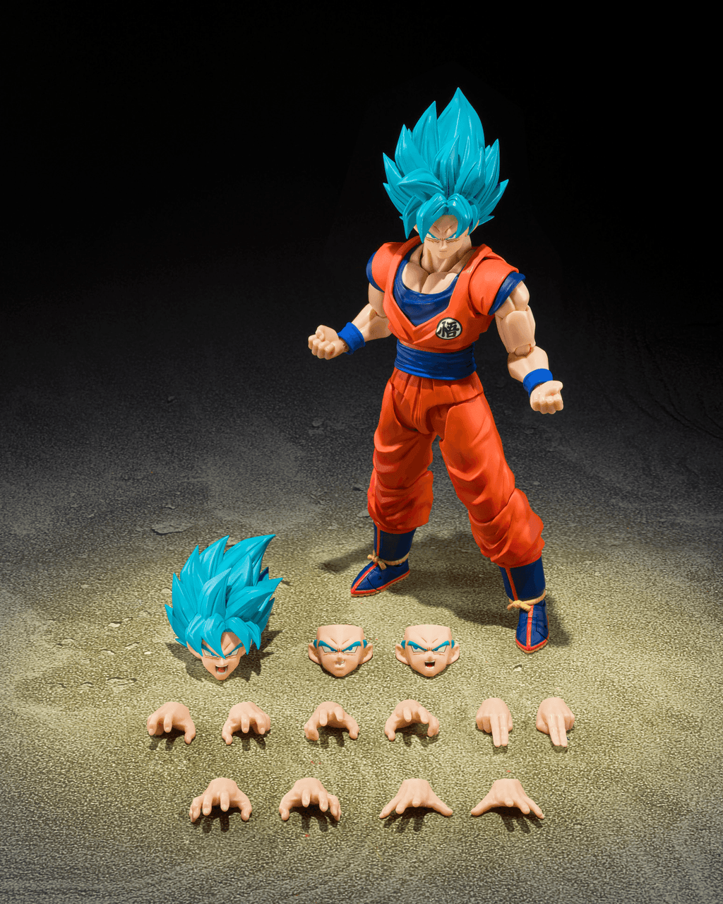 SUPER SAIYAN GOD SUPER SAIYAN SON GOKU 〈BLUE POWER TRANSCENDING LIMITS〉 "DRAGON BALL"