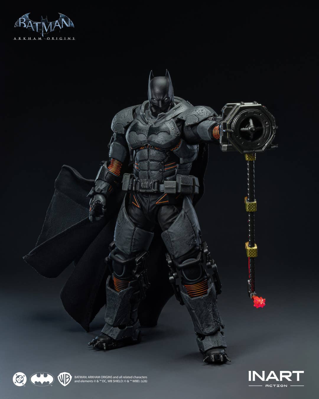 INART Action Batman: Arkham Origins: Batman (XE Suit) Action Figure