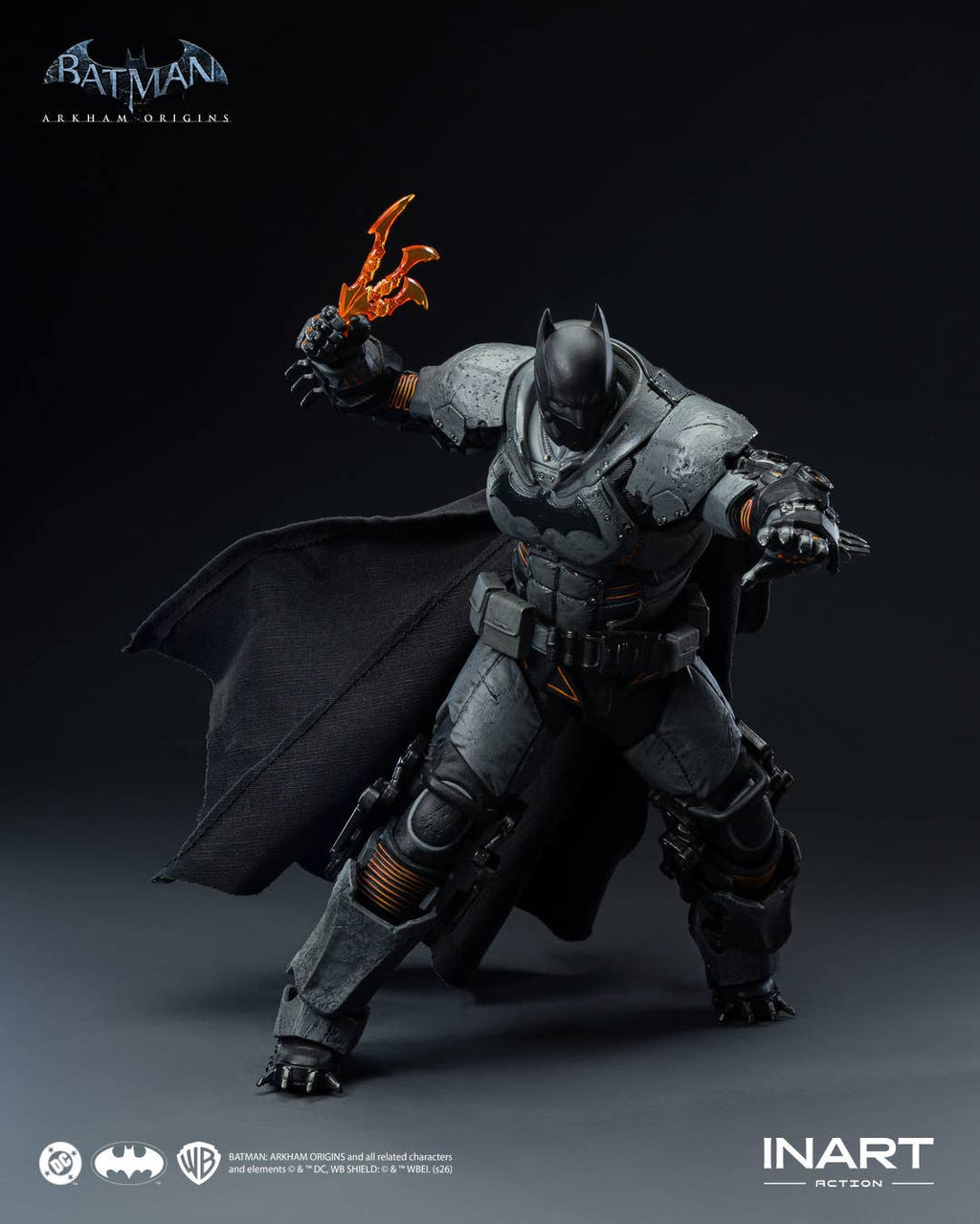 INART Action Batman: Arkham Origins: Batman (XE Suit) Action Figure