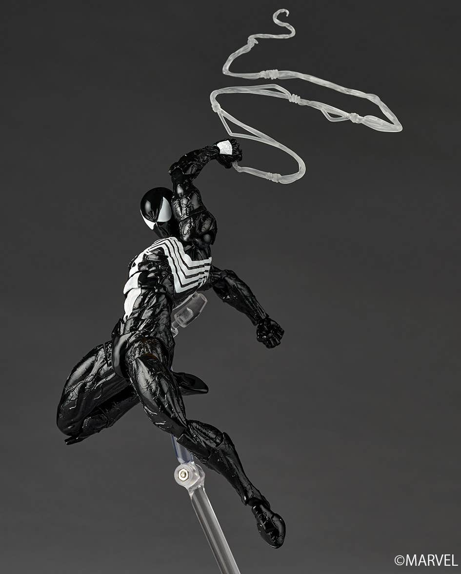 Revoltech Amazing Yamaguchi Symbiote Spider-Man (Reissue)