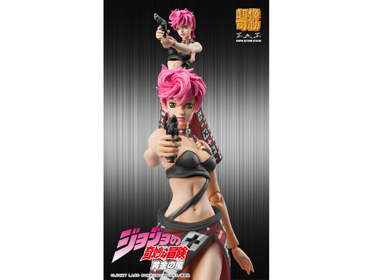 Super Action Statue Trish Una Ver.BLACK (JoJo's Bizarre Adventure Part 5)