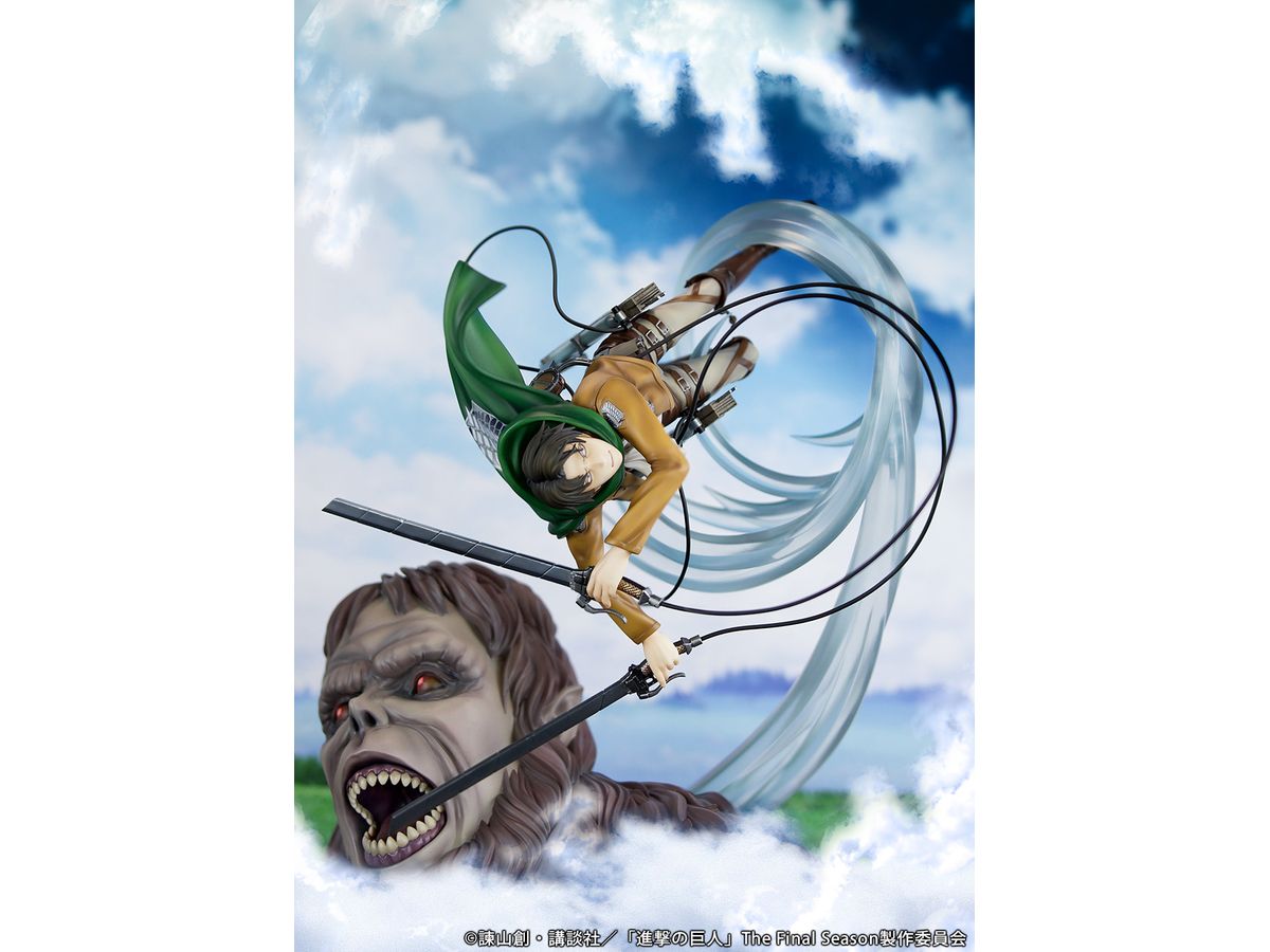 Attack on Titan: Levi vs. Beast Titan ver.