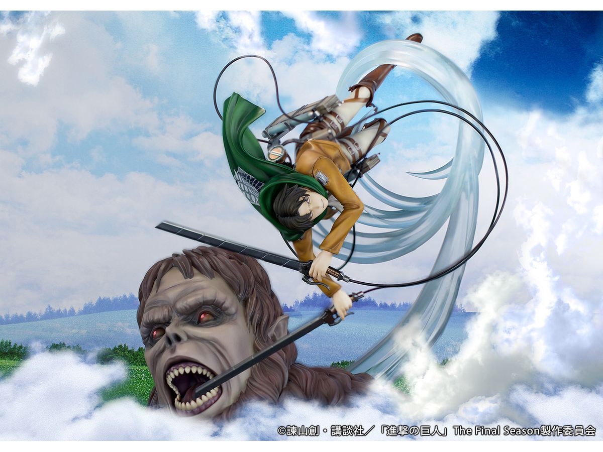 Attack on Titan: Levi vs. Beast Titan ver.
