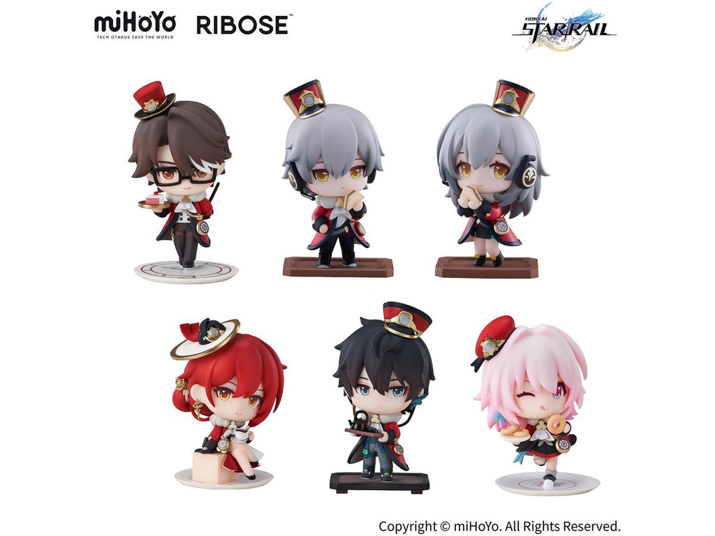 Honkai: Star Rail Capsule Toy -Welcome to Train Tea Party- Deformed Figure Himeko