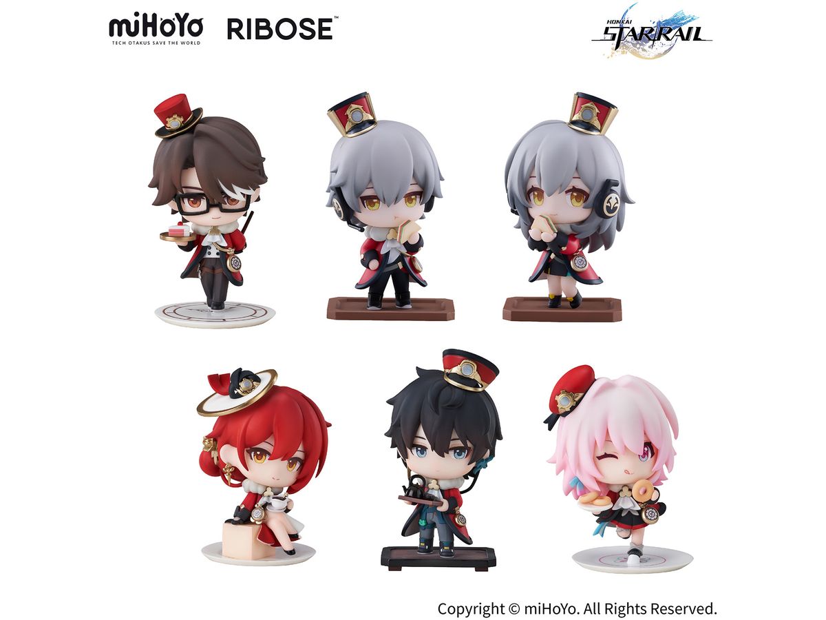 Honkai: Star Rail Capsule Toy -Welcome to Train Tea Party- Deformed Figure Himeko