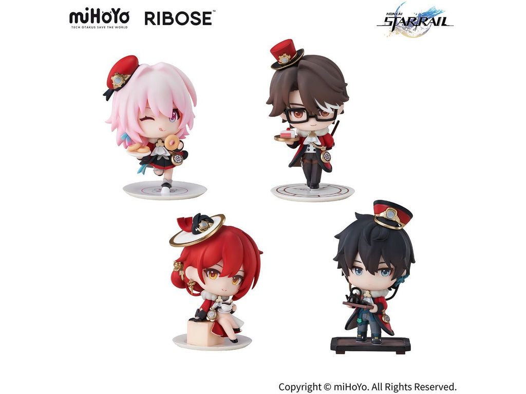 Honkai: Star Rail Capsule Toy -Welcome to Train Tea Party- Deformed Figure Himeko
