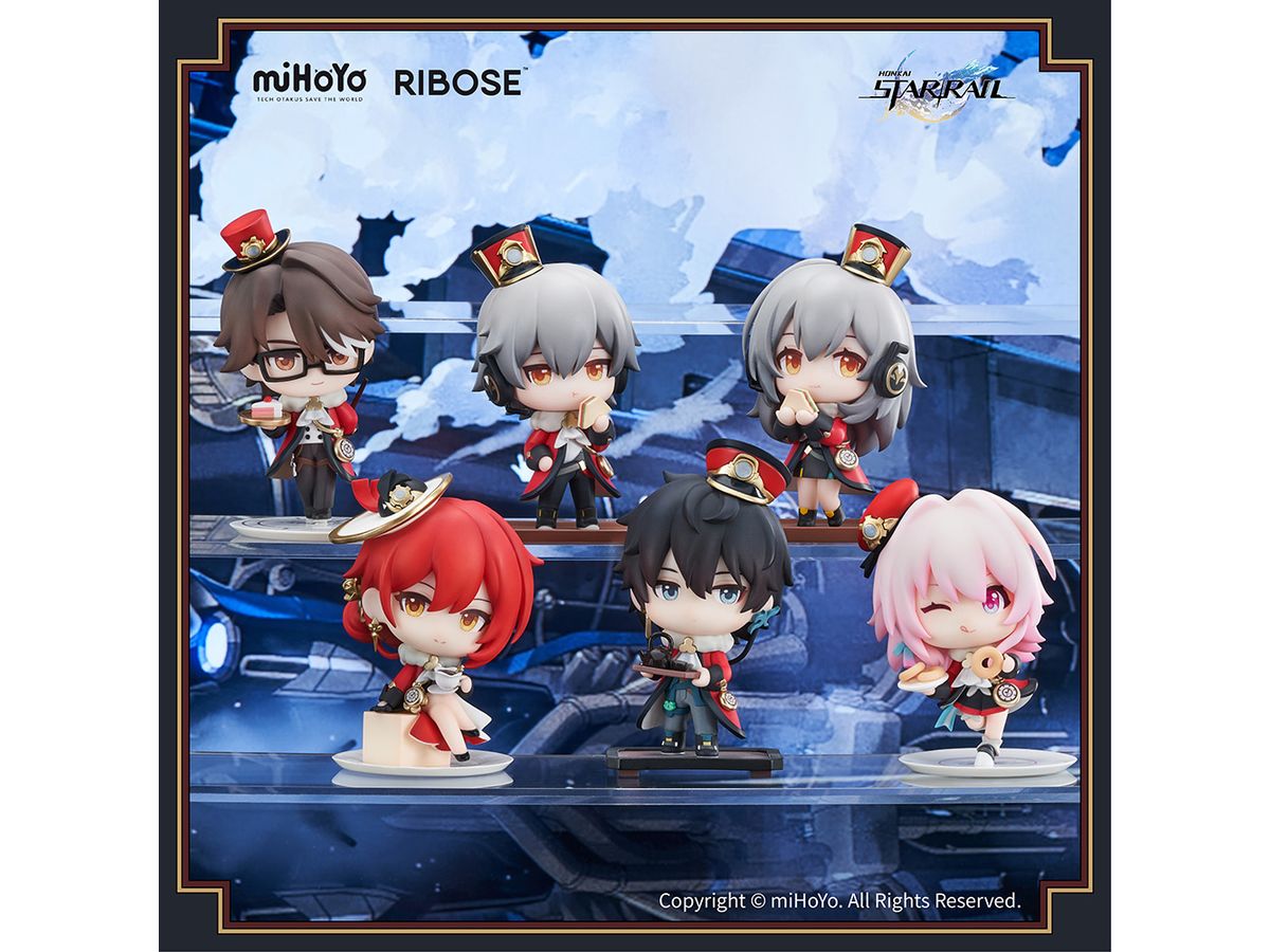 Honkai: Star Rail Capsule Toy -Welcome to Train Tea Party- Deformed Figure Himeko