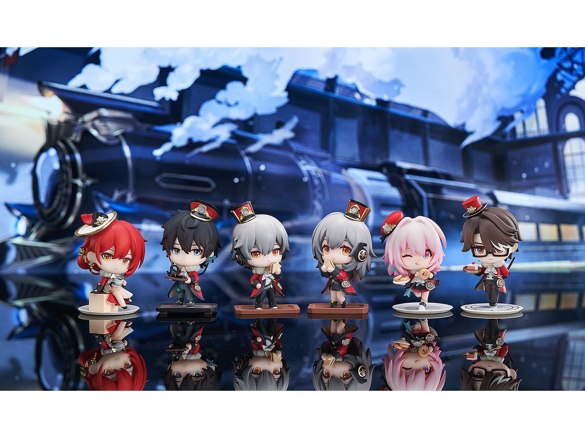 Honkai: Star Rail Capsule Toy -Welcome to Train Tea Party- Deformed Figure Himeko