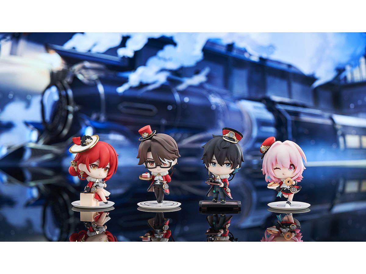 Honkai: Star Rail Capsule Toy -Welcome to Train Tea Party- Deformed Figure Himeko