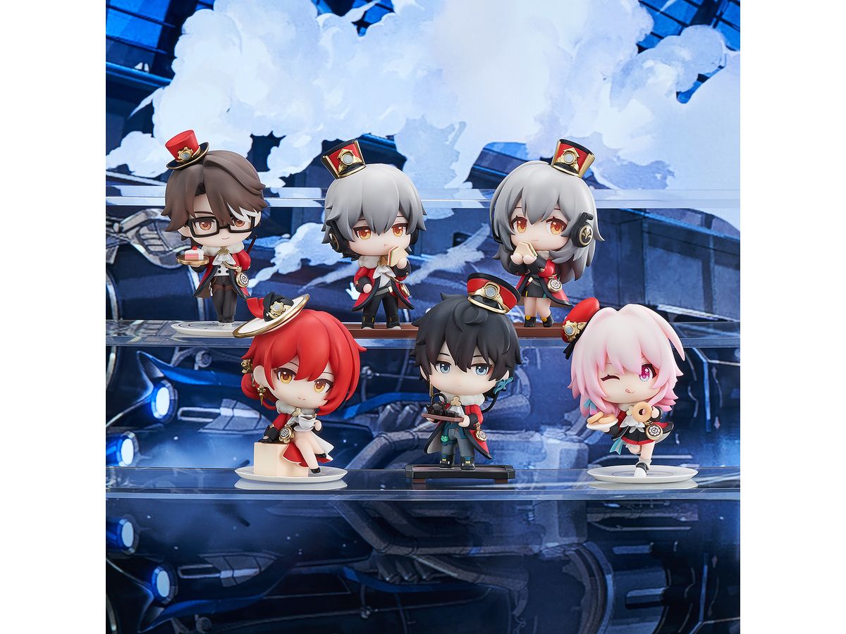 Honkai: Star Rail Capsule Toy -Welcome to Train Tea Party- Deformed Figure Himeko