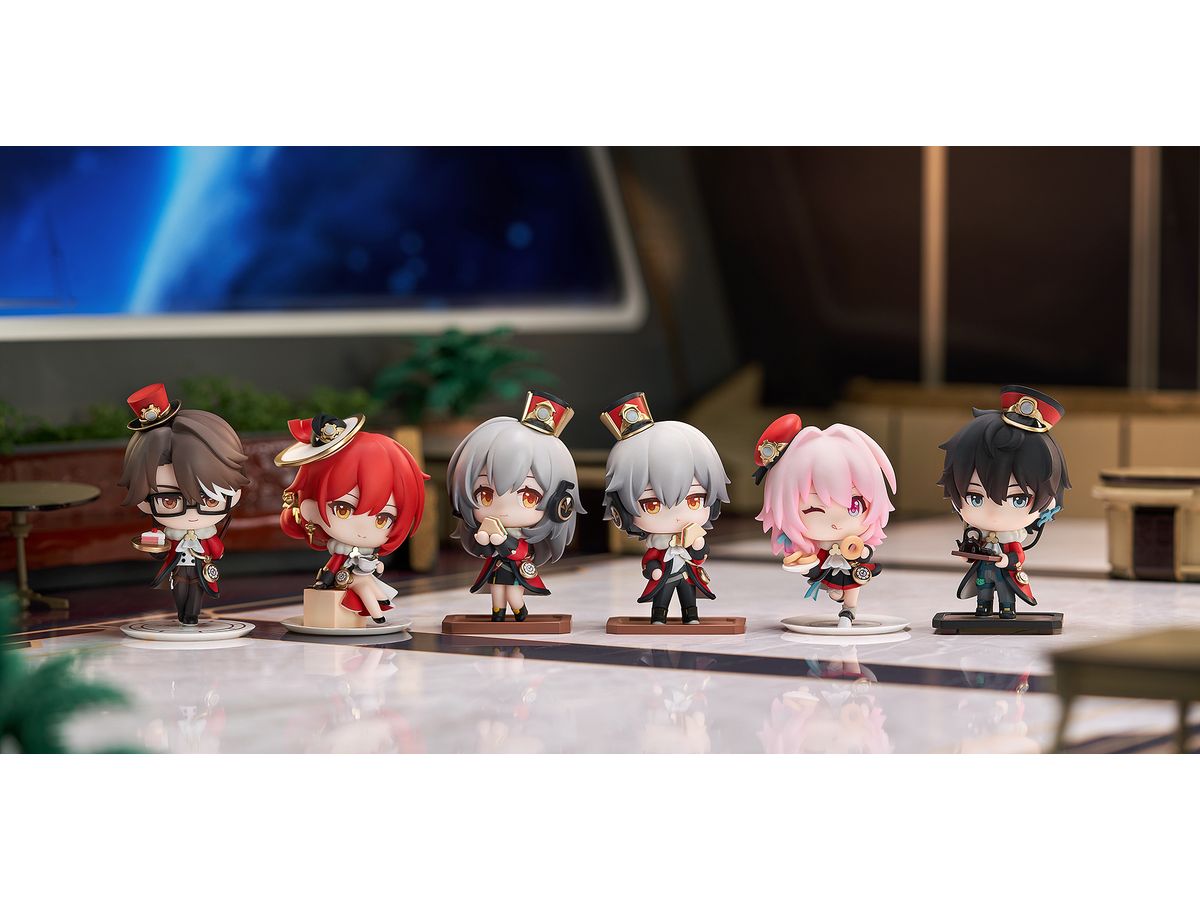 Honkai: Star Rail Capsule Toy -Welcome to Train Tea Party- Deformed Figure Himeko